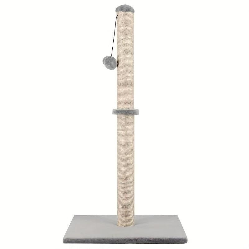 Durable Cat Scratching Post with Hanging Ball - Protect Furniture
