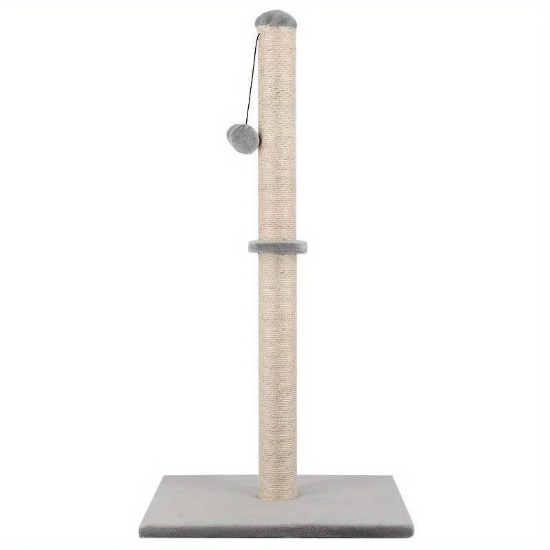 Durable Cat Scratching Post with Hanging Ball - Protect Furniture