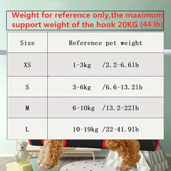 Pet Grooming Hammock Restraint for Dogs and Cats