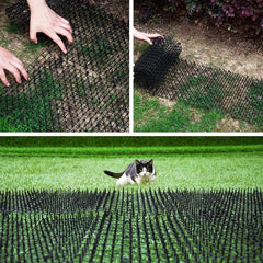 Outdoor Cat Scat Mat with Spikes Pest Repellent