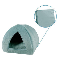 Cozy Pet Cave Bed for Cats and Small Dogs