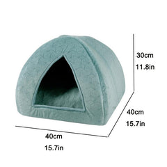 Cozy Pet Cave Bed for Cats and Small Dogs