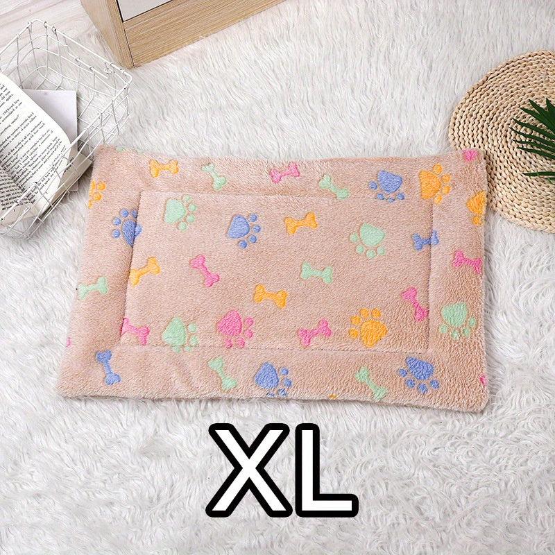 Double Layer Love Printed Pattern Pet Nest Mat Cat Floor Mat