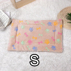 Double Layer Love Printed Pattern Pet Nest Mat Cat Floor Mat