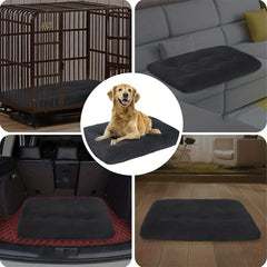 Plush Pet Bed For Dogs Calming Washable Cushion Sofa Pillow Nest