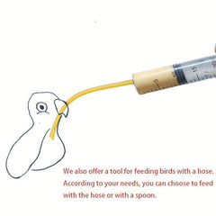 20ml Needle Bird Feeder Birds Chick Feeding Spoon Bird Supplies Hand Tools