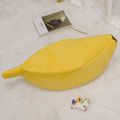 Cozy Banana Nest Pet Bed