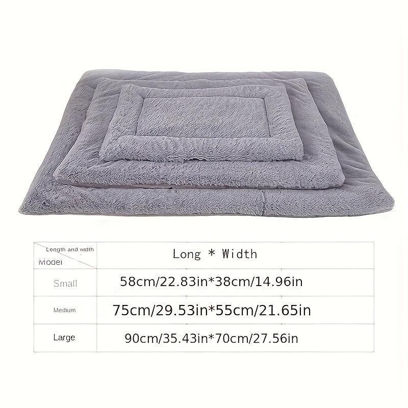 Plush Dog Cage Mat Four Seasons Floor Mat Warm Pet Sleeping Mat