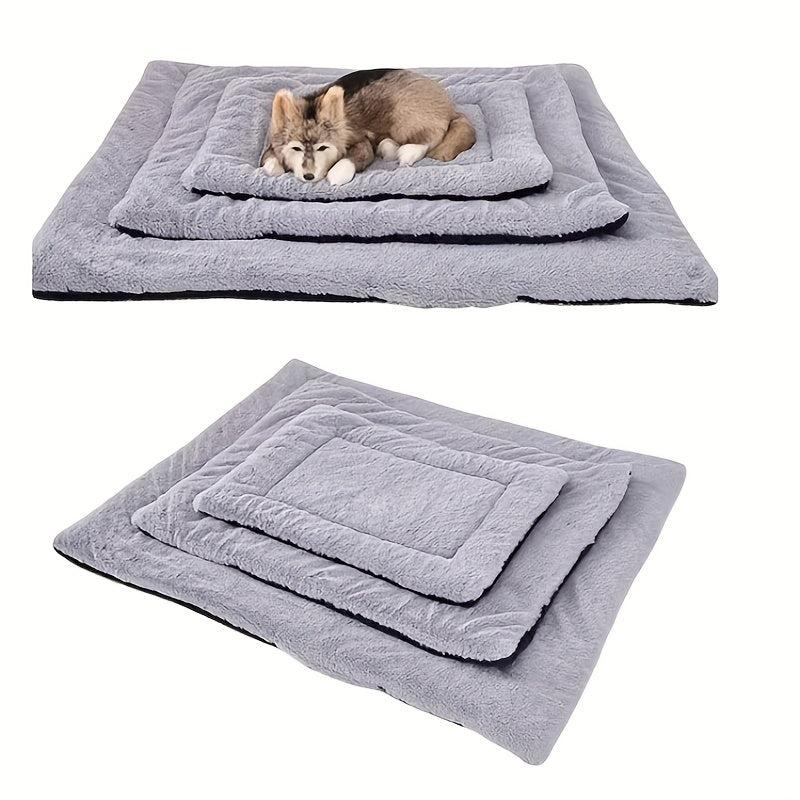 Plush Dog Cage Mat Four Seasons Floor Mat Warm Pet Sleeping Mat