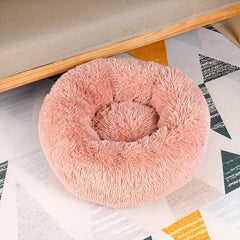 Soft Round Cat Bed for Indoor Cats