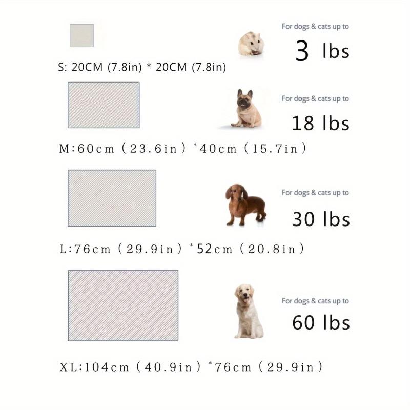 Cute Dog Paw Print Flannel Pet Blanket - Machine Washable Cat Pad