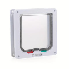 Lockable Pet Dog Cat Flap Door for Interior/Exterior Doors