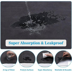 Pet Dog Cat Blanket Washable Dog Bed Mat Non-slip Backing