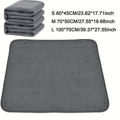 Pet Dog Cat Blanket Washable Dog Bed Mat Non-slip Backing
