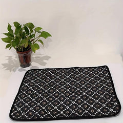 Cartoon Graphic Pet Mat Reusable Washable Dog Bed Waterproof