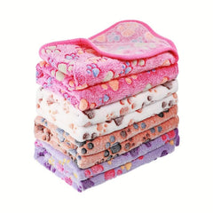 Pet Blanket Dog Blanket Four Seasons Universal Printed Pet Mat Bed