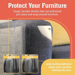 5pcs Cat Scratch Furniture Protectors - Couch Protector for Cats - Stop Pets