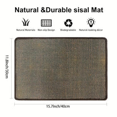 Cat Scratcher Mat Sisal Wear-resistant Durable Cat Grinding