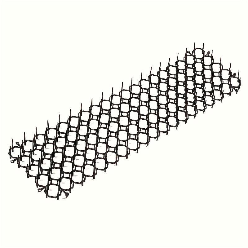 12pcs Plastic Cat Scat Pad Indoor Balcony Garden Cat Repellent Net