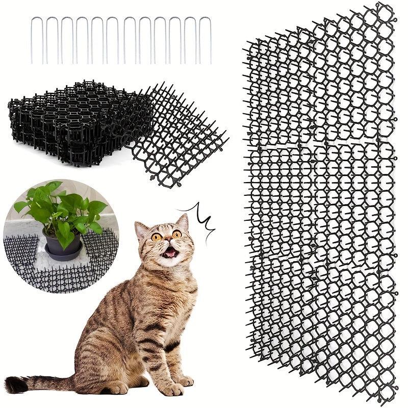 Cat Scat Mat With Spikes Durable Cat Repellent Spikes For Indoor Outdoor Garden