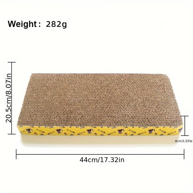 Durable Corrugated Cat Scratching Pad for Happy Indoor Cats