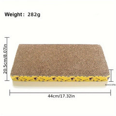 Durable Corrugated Cat Scratching Pad for Happy Indoor Cats