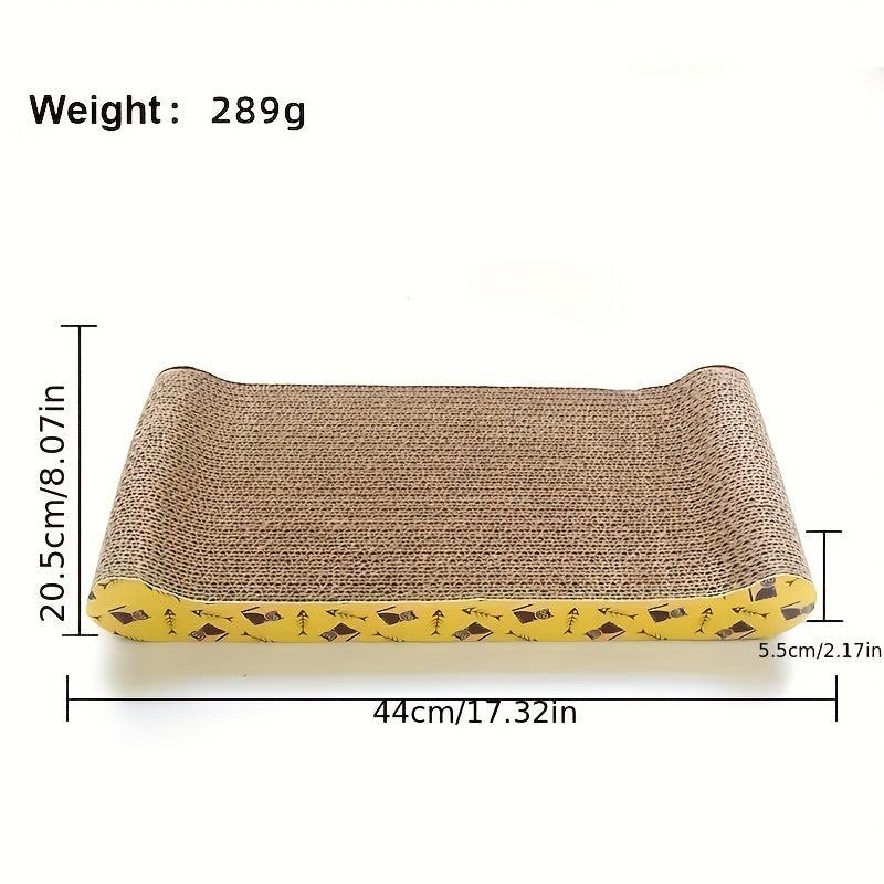 Durable Corrugated Cat Scratching Pad for Happy Indoor Cats
