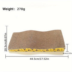 Durable Corrugated Cat Scratching Pad for Happy Indoor Cats