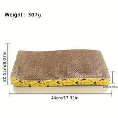 Durable Corrugated Cat Scratching Pad for Happy Indoor Cats