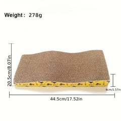 Durable Corrugated Cat Scratching Pad for Happy Indoor Cats