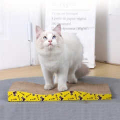 Durable Corrugated Cat Scratching Pad for Happy Indoor Cats