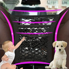 Elastic Car Pet Fence Dog Safety Isolation Net