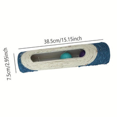 Interactive Sisal Cat Scratcher with Playful Balls for Feline Entertainment