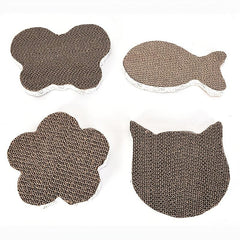 Mini Cat Scratcher Pad for Indoor Cats - Fun and Relief for Your Feline