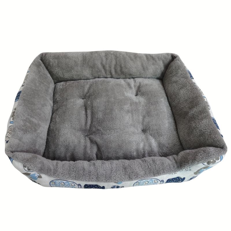 Cat Bed Square Pet Mat Winter Warm Cat Mat