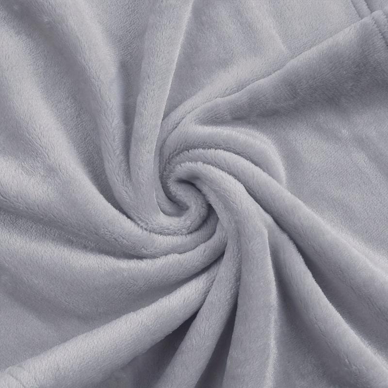 Soft Paw Print Dog Blanket: Calming Mat for Sleep, Thermal Flannel Throw