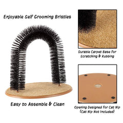 Cat Scratcher Self Grooming Brush Pet Tickling Toy