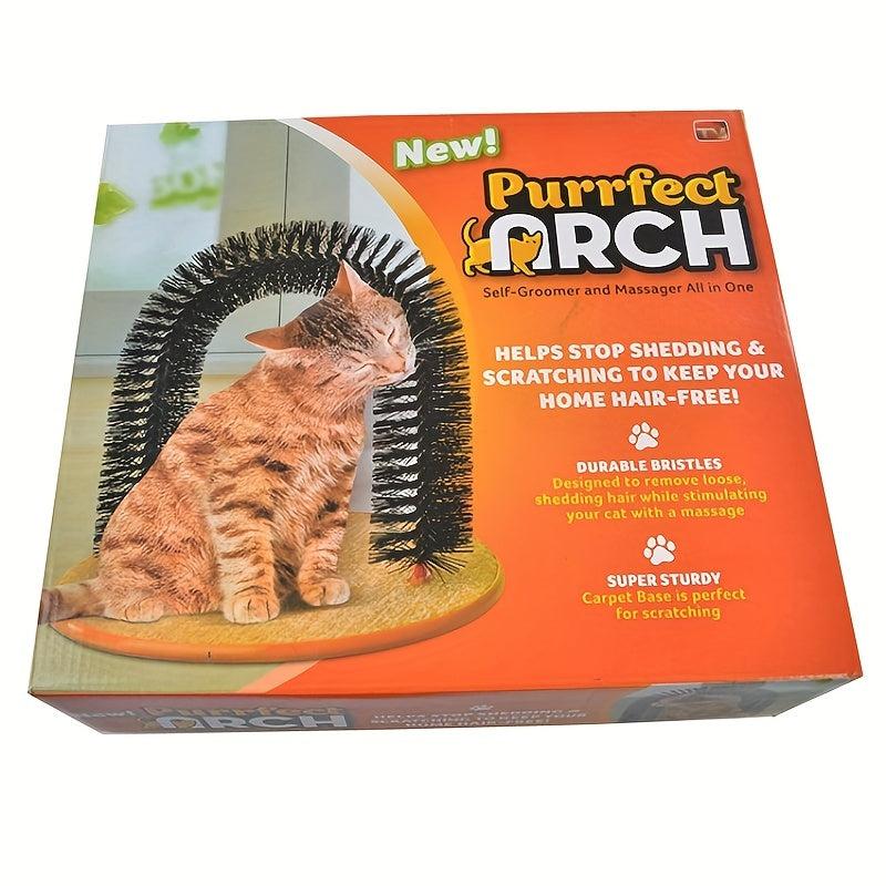 Cat Scratcher Self Grooming Brush Pet Tickling Toy