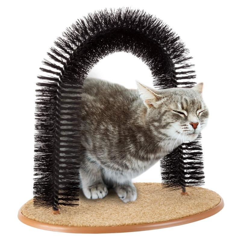 Cat Scratcher Self Grooming Brush Pet Tickling Toy