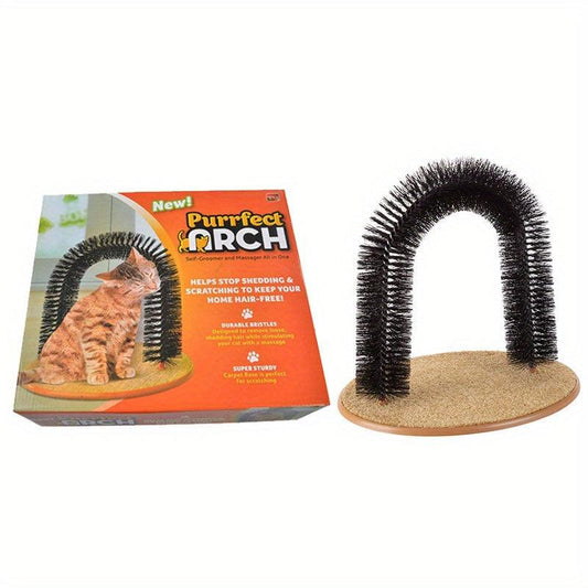 Cat Scratcher Self Grooming Brush Pet Tickling Toy