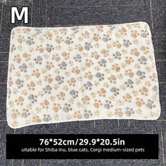 Soft Coral Velvet Dog Blanket Cozy and Comfortable Pet Blanket