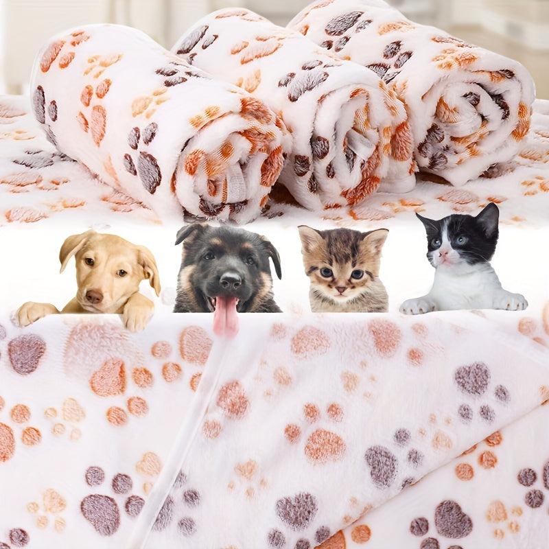 Soft Coral Velvet Dog Blanket Cozy and Comfortable Pet Blanket