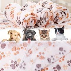 Soft Coral Velvet Dog Blanket Cozy and Comfortable Pet Blanket