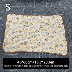 Soft Coral Velvet Dog Blanket Cozy and Comfortable Pet Blanket
