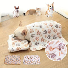 Soft Coral Velvet Dog Blanket Cozy and Comfortable Pet Blanket