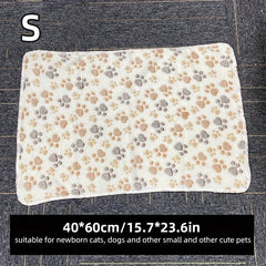 Soft Coral Velvet Dog Blanket Cozy and Comfortable Pet Blanket