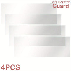 4pcs Cat Scratch Guard Mat Furniture Sofa Couch Protector Pads