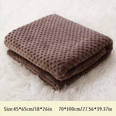 Pet Sleeping Blanket Cat Blanket Plush Four Seasons Universal Dog Cushion Soft