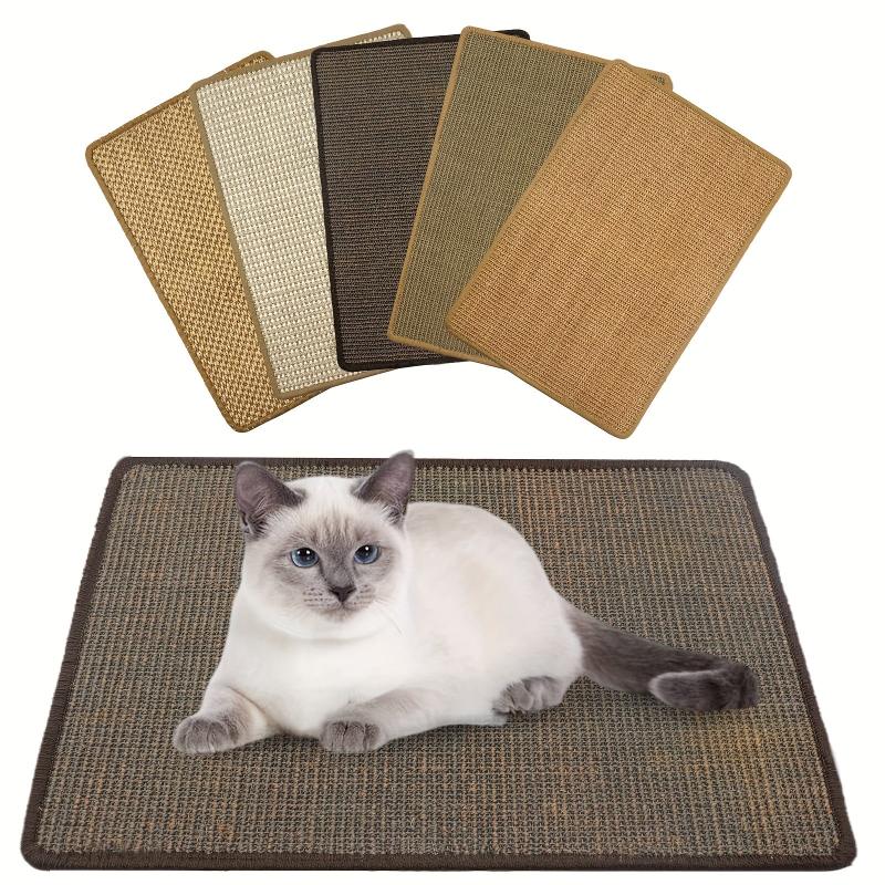 Sisal Cat Scratch Pad Protects Furniture & Satisfies Cat Instinct