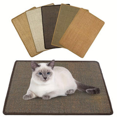 Sisal Cat Scratch Pad Protects Furniture & Satisfies Cat Instinct